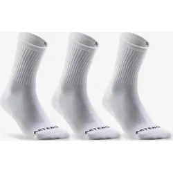 Tennissocken RS 100 High 3er-Pack weiss 35/38