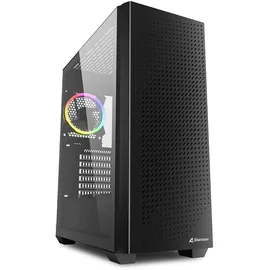 Sharkoon VS9 RGB Black ATX Schwarz