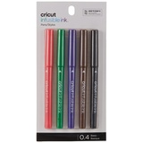 Cricut Infusible Ink-Stifte 0,4, Standardfarben 5 Stück) 1 Multifahrben