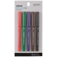 Cricut Infusible Ink-Stifte 0,4, Standardfarben 5 Stück) 1 Multifahrben