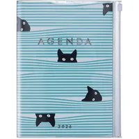 Mark's Europe MARK'S 2025/26 Taschenkalender, A5 Cats // Mint