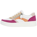 white/pink/orange 38