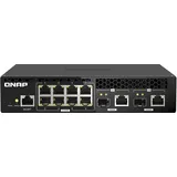 QNAP QSW-M2108R-2C Switch Managed 8 port 2.5Gbps, 2 port 10Gbps SFP+/ NBASE-T