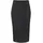 LASCANA Midirock Damen Schwarz 36