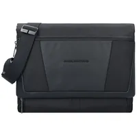 Piquadro Wallaby Messenger 37 cm Laptopfach black