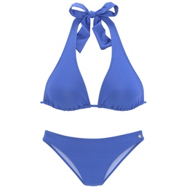 LASCANA Triangel-Bikini Gr. 36, Cup A/B, royalblau, Gr.36