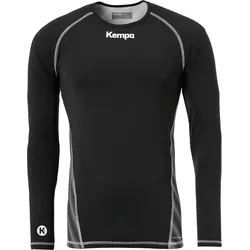 Kompressionstrikot ml Kempa Attitude SCHWARZ|SCHWARZ|SCHWARZ L