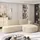 masseno ECKSOFA CORTIO M R-S Creme Velours-Stoff mit Schlaffunktion