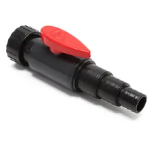 Wiltec SunSun Ersatzteil Druckteichfilter CPF-15000 Kugelhahn mit Schraubring Filter