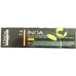 L'oreal Inoa Haarfarbe 7,4 mittelblond kupfer 60ml