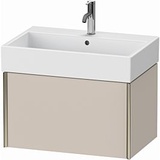 Duravit XViu Waschtisch-Unterschrank XV42350B191 68,4 x 39,7 x 45,4 cm, taupe matt, 1 Auszug, champagner matt