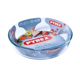 Pyrex Backform 26cm, Glas, Transparent, 26 cm