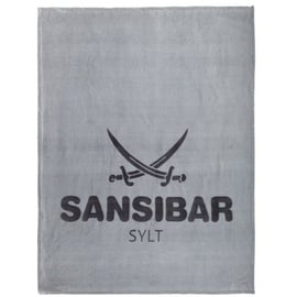 Sansibar Wohndecke Sansibar silber/anth (BL 150x200 cm)