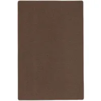 Snapstyle Feinschlingen Velour Teppich Strong Braun, 80x160cm