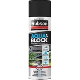 Rubson Aquablock Versiegelungsspray, schwarz, 300 ml, Dichtungsspray zum Abdichten von Lecks und Rissen, Flüssiggummi für Reparaturen, schnell trocknend