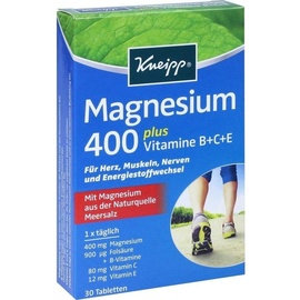 Kneipp Magnesium 400 Tabletten 30 St.