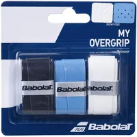 Babolat My Overgrip 3er schwarz Blau, Weiß, Einheitsgröße