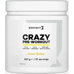 Crazy Pre-Workout Lemon Sensation 407 gramm (37 dosierungen) 400g