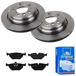 ATE Bremsensatz, Scheibenbremse hinten rechts links belüftet 298mm für BMW 34211164175 34211163153 34211163395 1420-22081