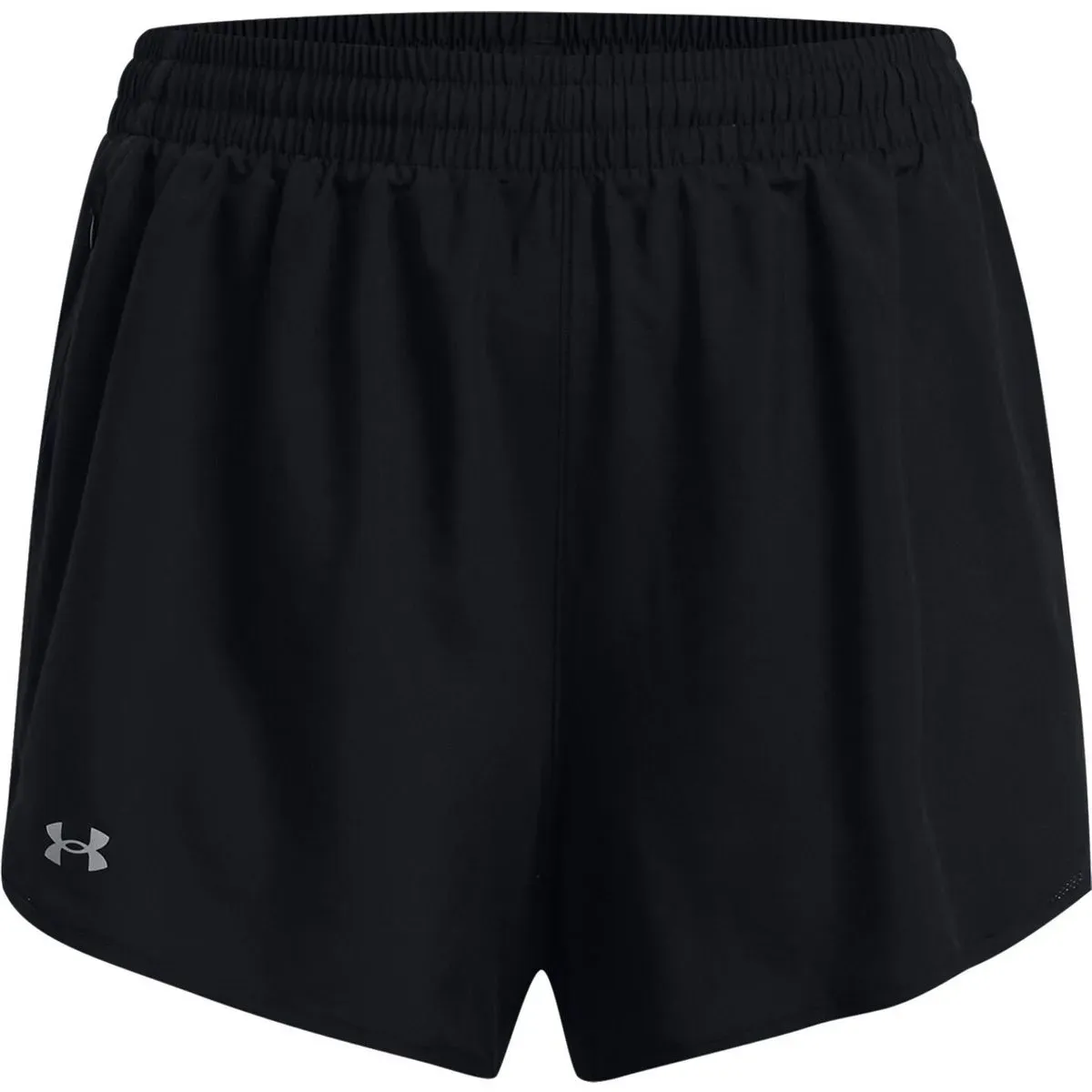 Under Armour Fly By 3'' Shorts& black reflective (001-001-960) 2X