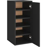 vidaXL Schuhschrank 32 x 70 x 35 cm schwarz