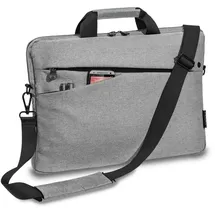 PEDEA Laptoptasche Fashion bis 15,6 (39,6cm) grau/schwarz