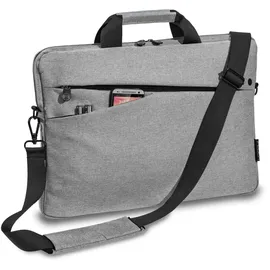 PEDEA Laptoptasche Fashion bis 15,6 (39,6cm) grau/schwarz