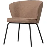 Livetastic Armlehnstuhl Admit, Beige, Textil, 60x77x59 cm, Bezug abnehmbar, Stühle
