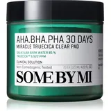 SOME BY MI AHA∙BHA∙PHA 30 Days Miracle Truecica Clear Pad Reinigungspads für problematische Haut, Akne 70 St.