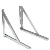 ASTEC Wandkonsole Edelstahlschornstein 50 - 190 mm Konsolblech Transparent