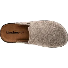 Fischer Pantoffeln Braun 44