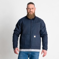 STIER Heavy Work Jacket Padded bci cotton L Navy