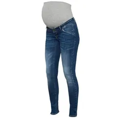 mamalicious Umstandsjeans MLSAVANNA Medium Blue Denim, Umstandsmode