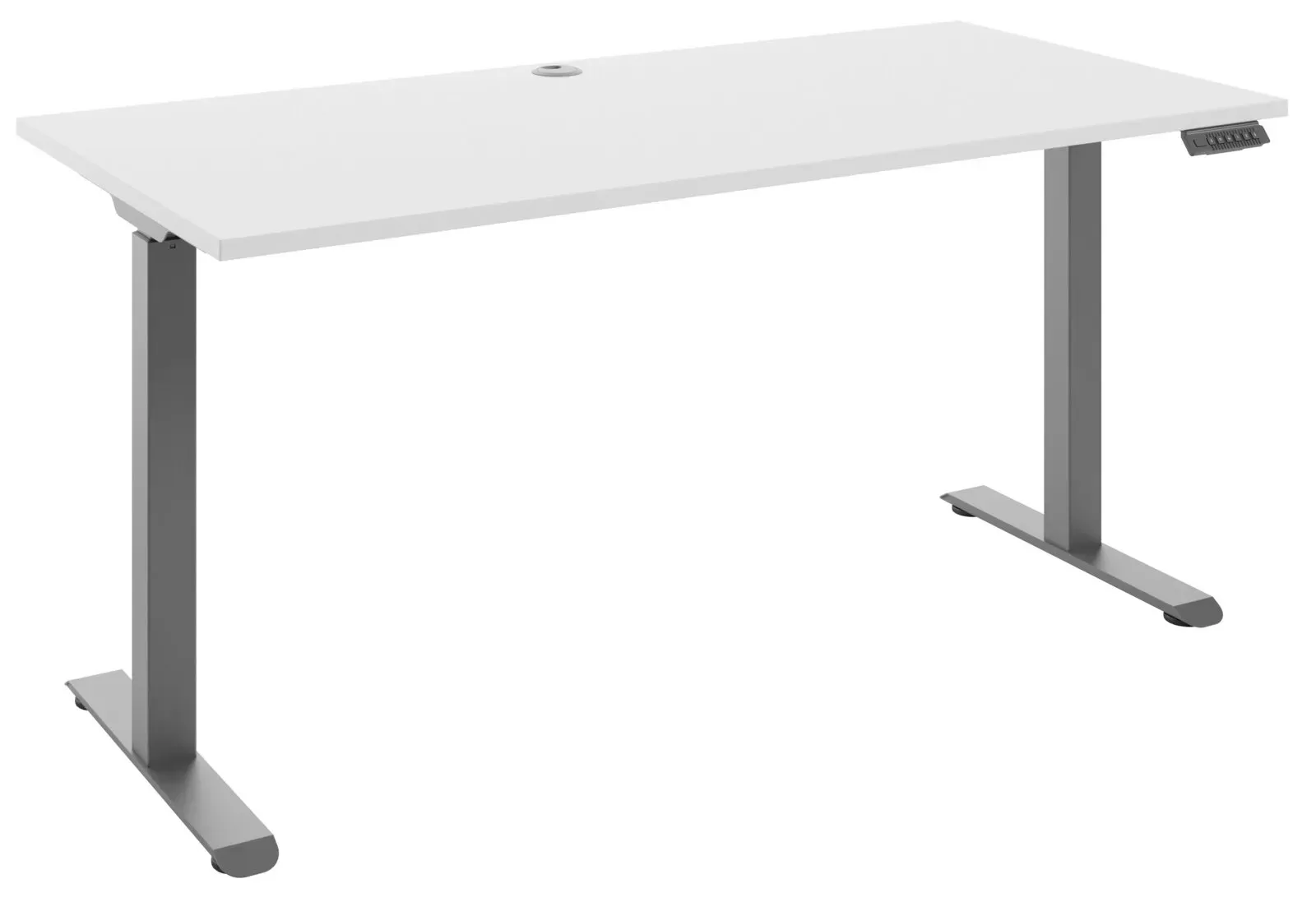 Manjana E-Schreibtisch 1-motorig OHIO - B/H/T ca. 150,00x74,20x73,00