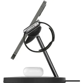 Belkin BOOST CHARGE Pro 3-in-1 Wireless Charger, Qi2 15W, black – Schwarz