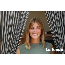La Tenda Insektenschutzvorhang Trento 3 90 x 210 cm Schwarz