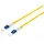 Equip LC/UPC Einzelmodus (M) Fiber Optic Patchkabel Gelb, 1m, OS2, 9/125 Mikrometer, Duplex, geschirmt, halogenfrei