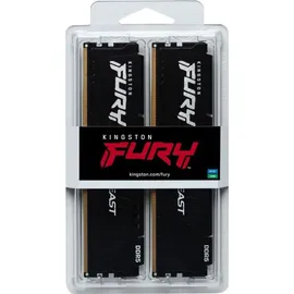 Kingston FURY Beast DDR5 - Kit - 32 GB: 2 x 16 GB - Schwarz
