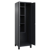 Californian Products CP Putzmittelschrank Classic Plus 080110-00 S10033 anthrazitgrau 60,0 x 50,0 x 195,0 cm, aufgebaut