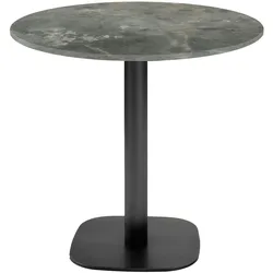 Restootab Tisch Round Ø70cm - Modell metallisierter Stein