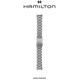 Hamilton Metall Khaki Field Auto Band-set Edelstahl H695.000.006 - silber