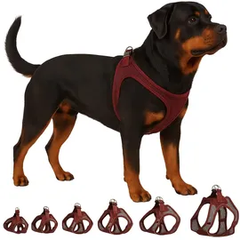 Karlie Hundegeschirr - hundegeschirr große Hunde - XXL - Flamingo Step&Go Bento Aubergine