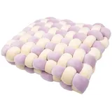 Laroy Hundekissen Velvet Vibe  rund 100 x 65 cm beige/lila