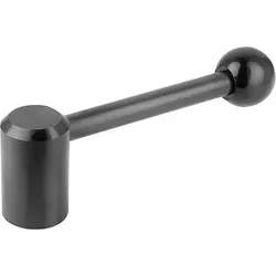 SPANNHEBEL GR.3, 16H7, A=126,5, FORM:0° STAHL, KOMP:KUNSTSTOFF