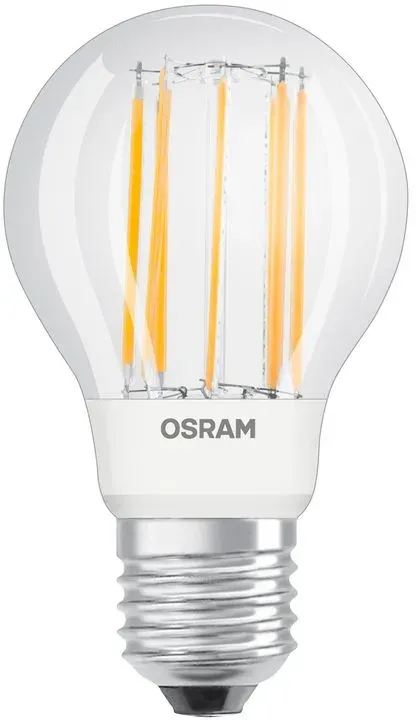 Osram LED-Birnenform E27/12 Watt/Energie D Glas Transparent