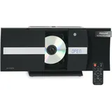 Bennett & Ross Ålesund Vertikal Stereoanlage mit CD/MP3-Player, USB und Bluetooth Schwarz