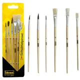 IDENA Malpinsel Set 6 St. beige