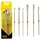 IDENA Malpinsel Set 6 St. beige