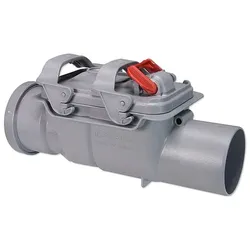 KESSEL Staufix® DN 70 Rückstaudoppelverschluss für fäkalienfreies Abwasser - nach DIN EN 13564 Typ 2 - 73070