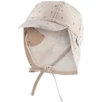Sterntaler Schirmmütze mit Nackenschutz Anker beige, 47 cm